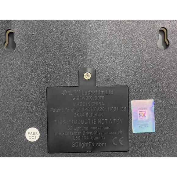 Star Wars Stormtrooper Night Light Helmet Lucas Films 3DlightFX Official Product - Picture 7 of 10